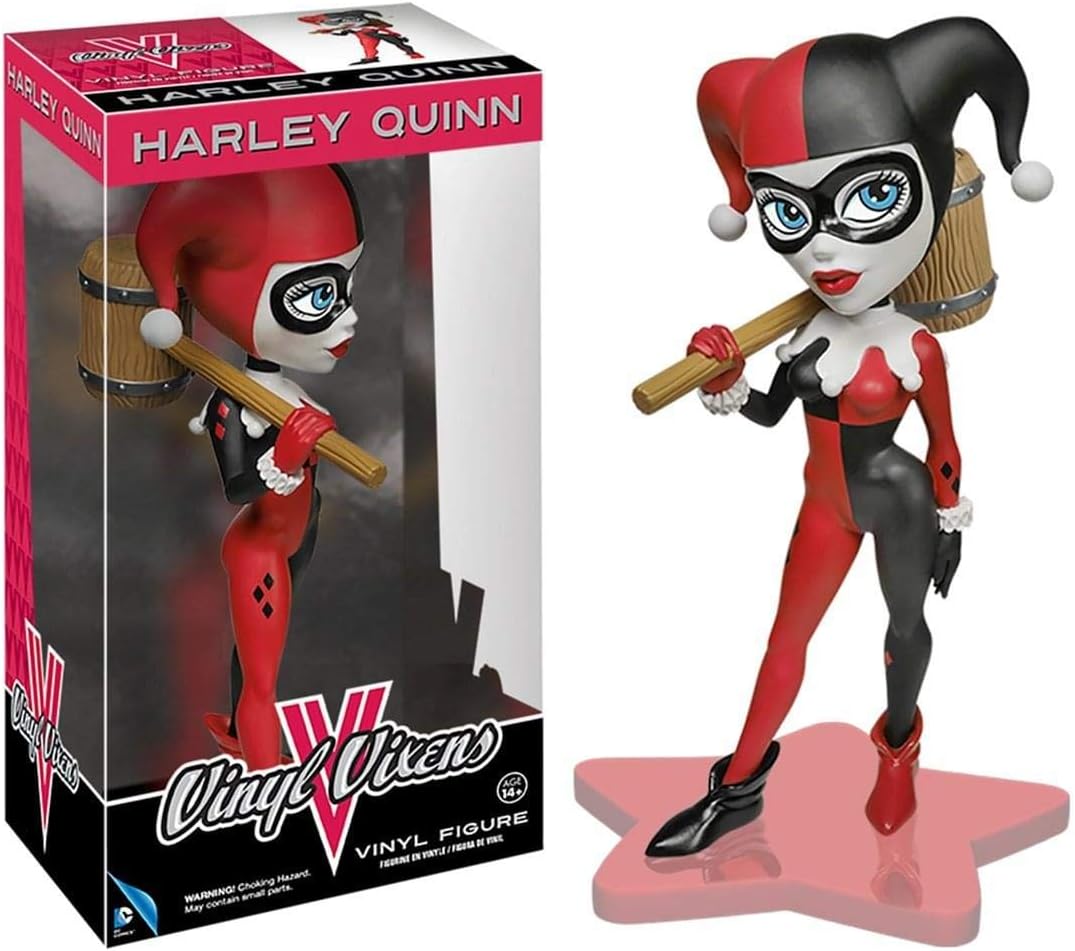 Funko Vinyl Vixens: Classic DC - Harley Quinn Action Figure