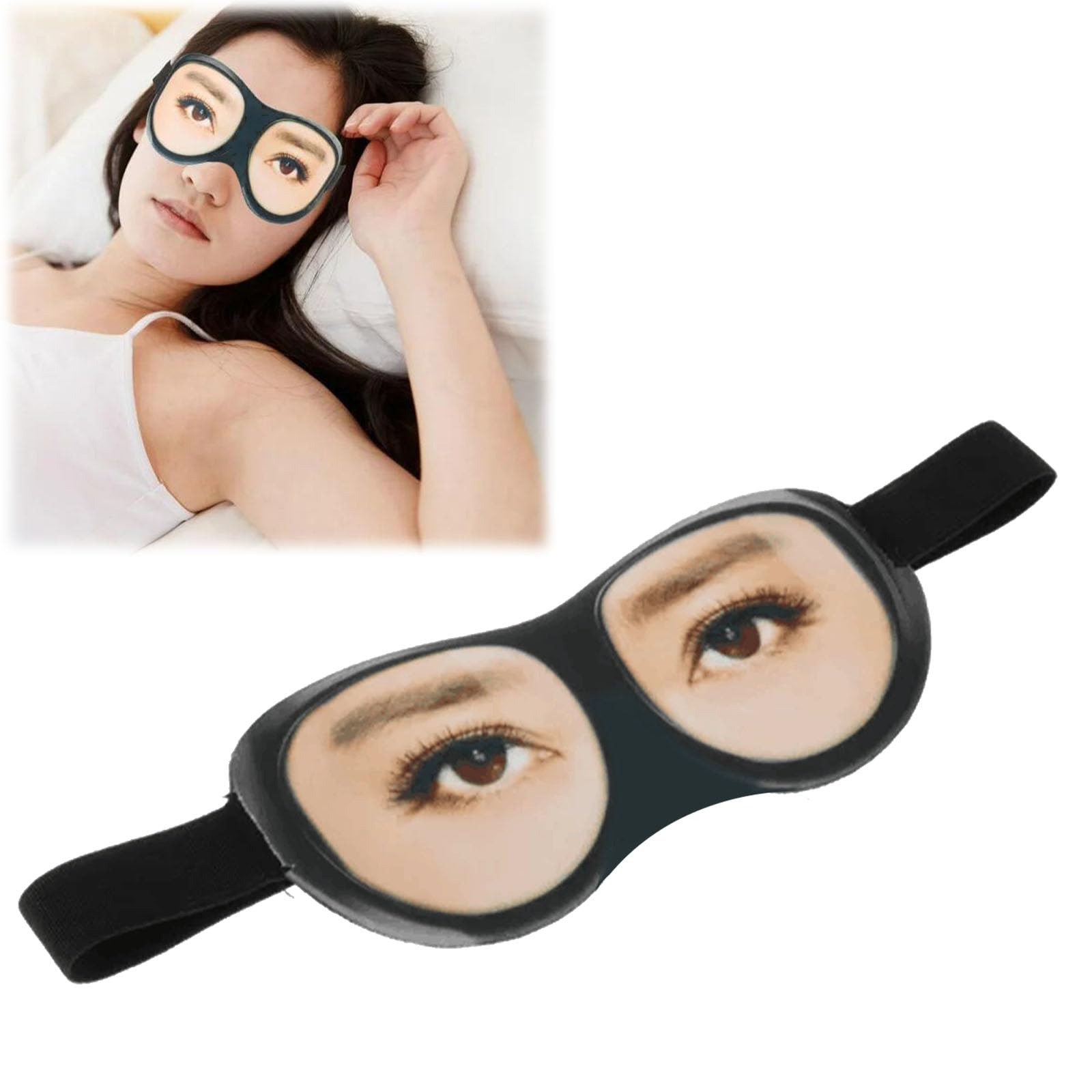 2 Pièces Noir Masque De Nuit En Soie Ultra-Douce,Cache Yeux | FindTheDeal