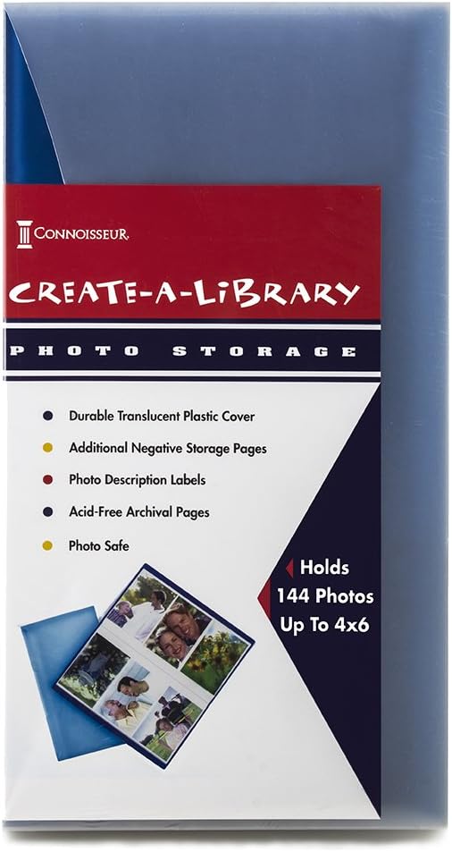 Amazon Library Storage Amazon.com: Create-A-Library Photo Storage (Holds 144 Photos) : Home ...