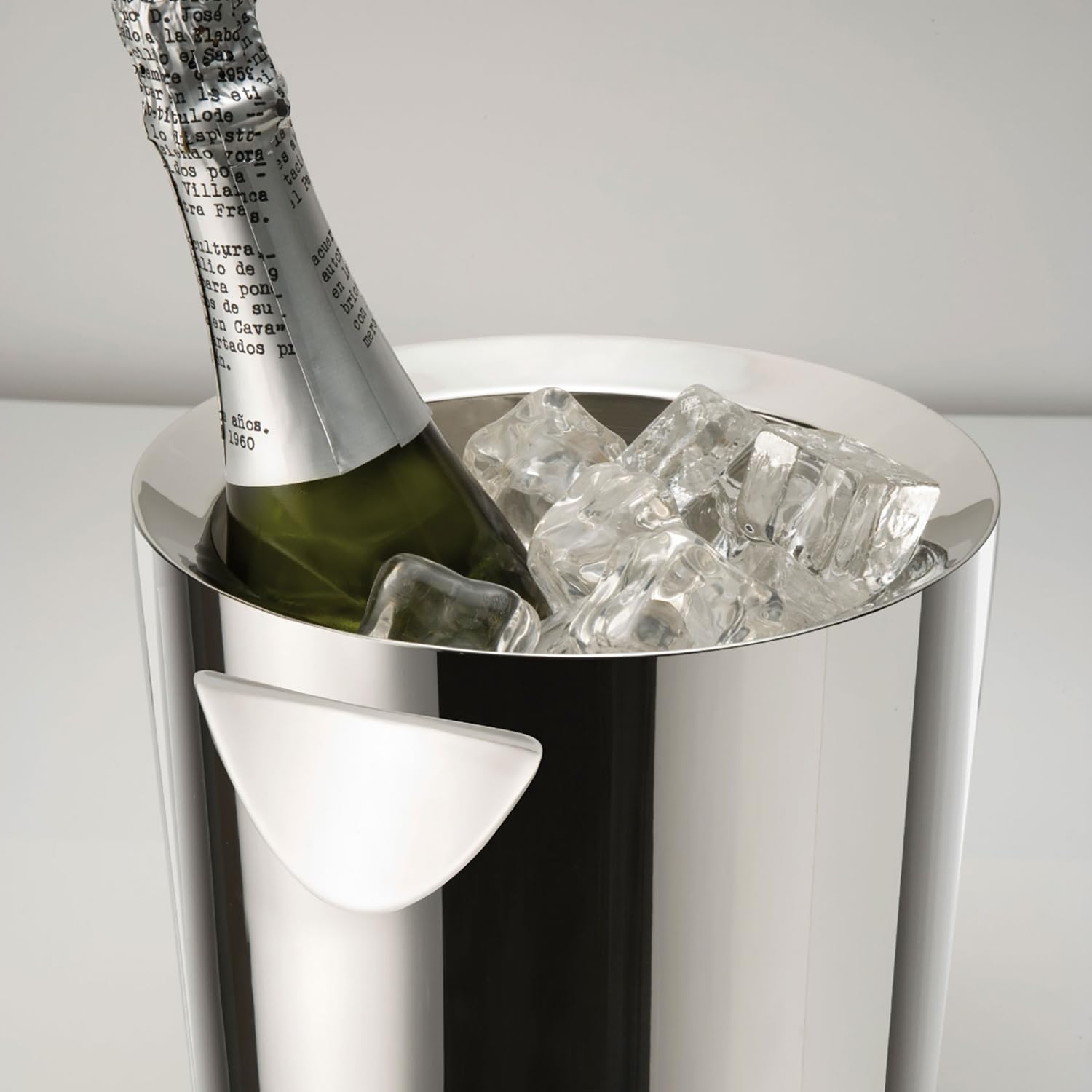 BRA Bella | Seau à Champagne, Acier Inoxydable 18/10 | à Double Paroi, 4 L