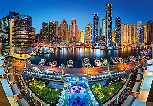 Preisvergleich Produktbild Castorland C-104222-2 Dubai Marina, 1000 Teile Puzzle, bunt