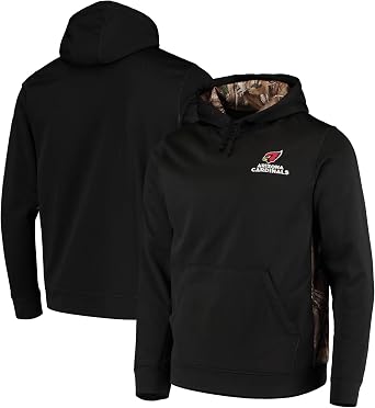 dunbrooke Mens Black/Realtree Camo Green Bay Packers Logo Ranger Pullover Hoodie