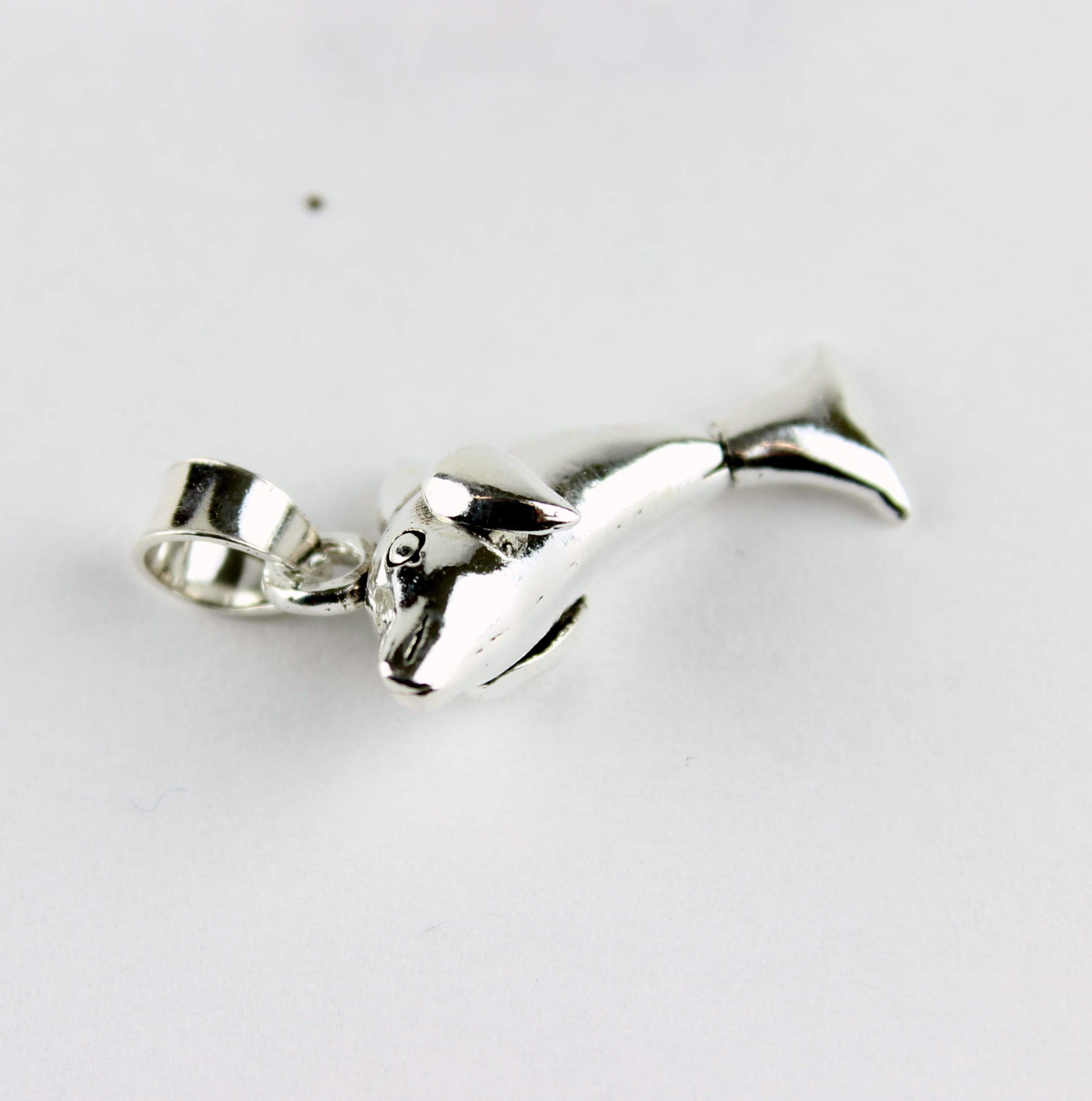 Delfin Anhänger 925 Silber Geschenk Unisex