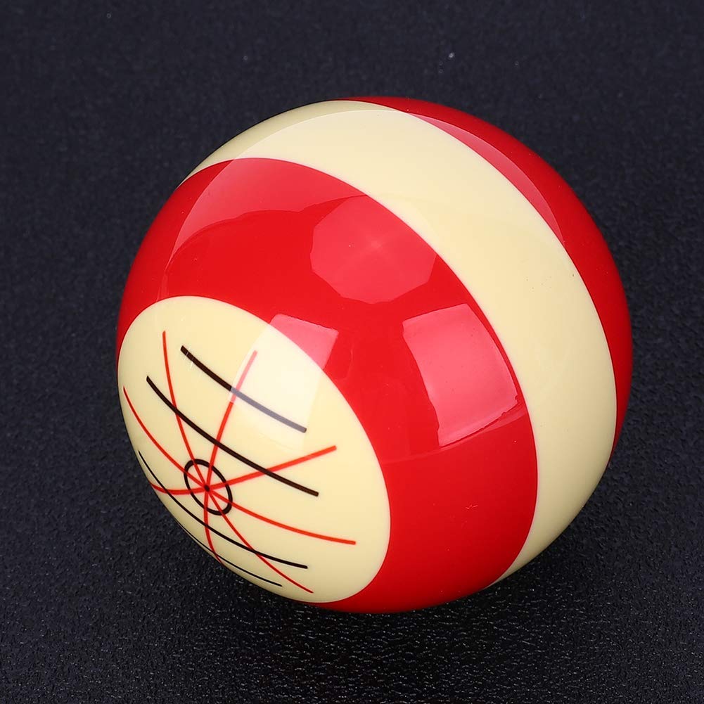 52mm 1 pièces 132g Boule d'entraînement de Billard, Boule de Billard, Balle de Pratique de Billard, pour Les Jeux de Billard méthodes de Levier Club de passionnés de Billard