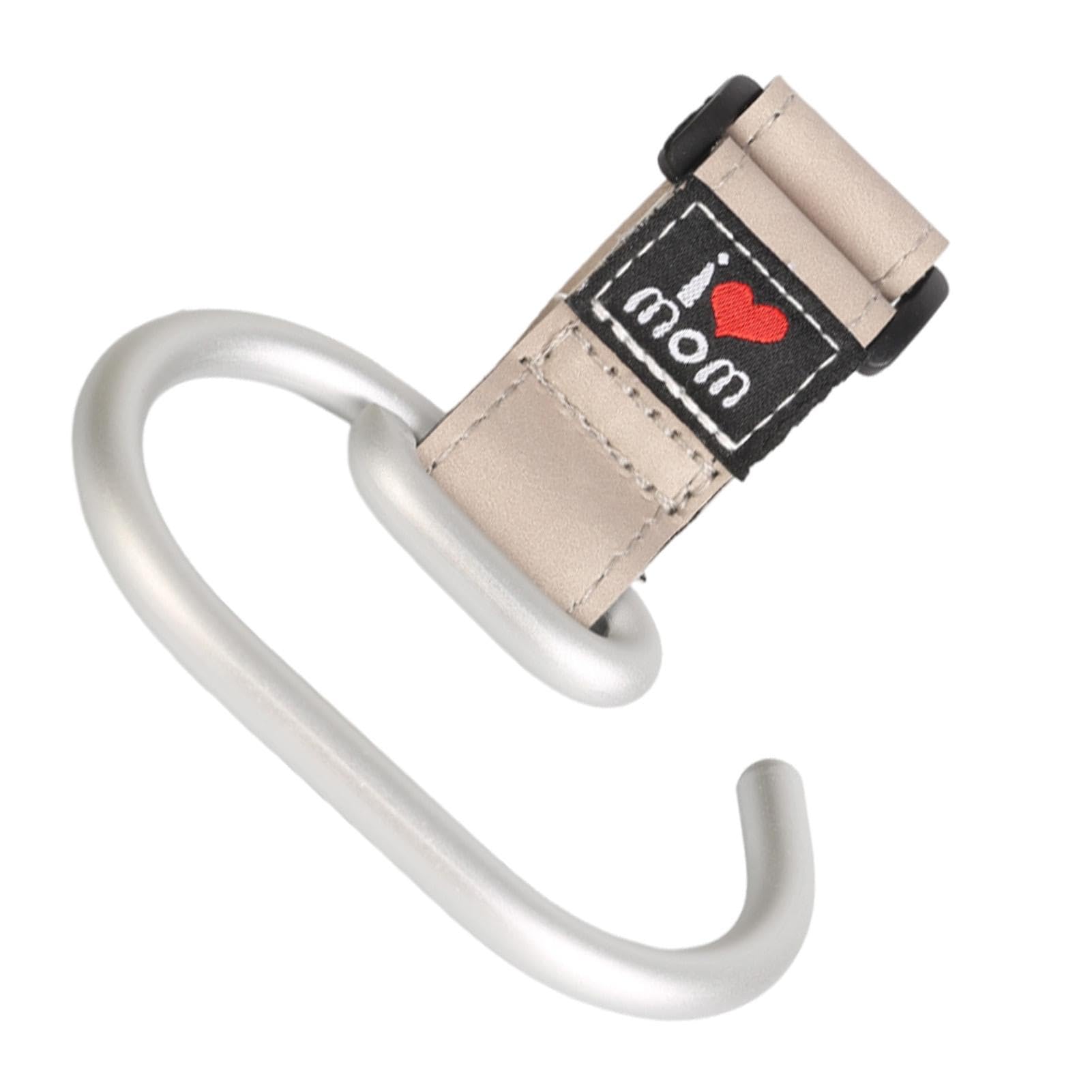 Gancio per borsa da passeggino – Clip resistente per borsa da
