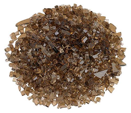 Image of American Fireglass 1 /4 inch Copper Fire Glass, 55 lb. Bag