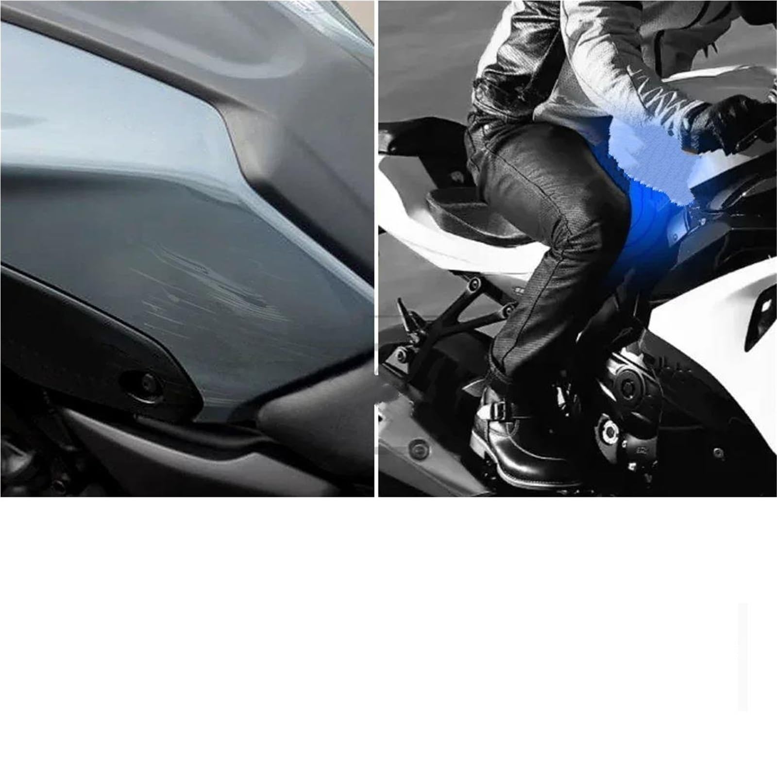Adesivi Serbatoio Moto Per CFMOTO 675NK NK675 675 NK 2025+, Protezioni Laterali Per Impugnatura Del Gas, Accessori(Color2)