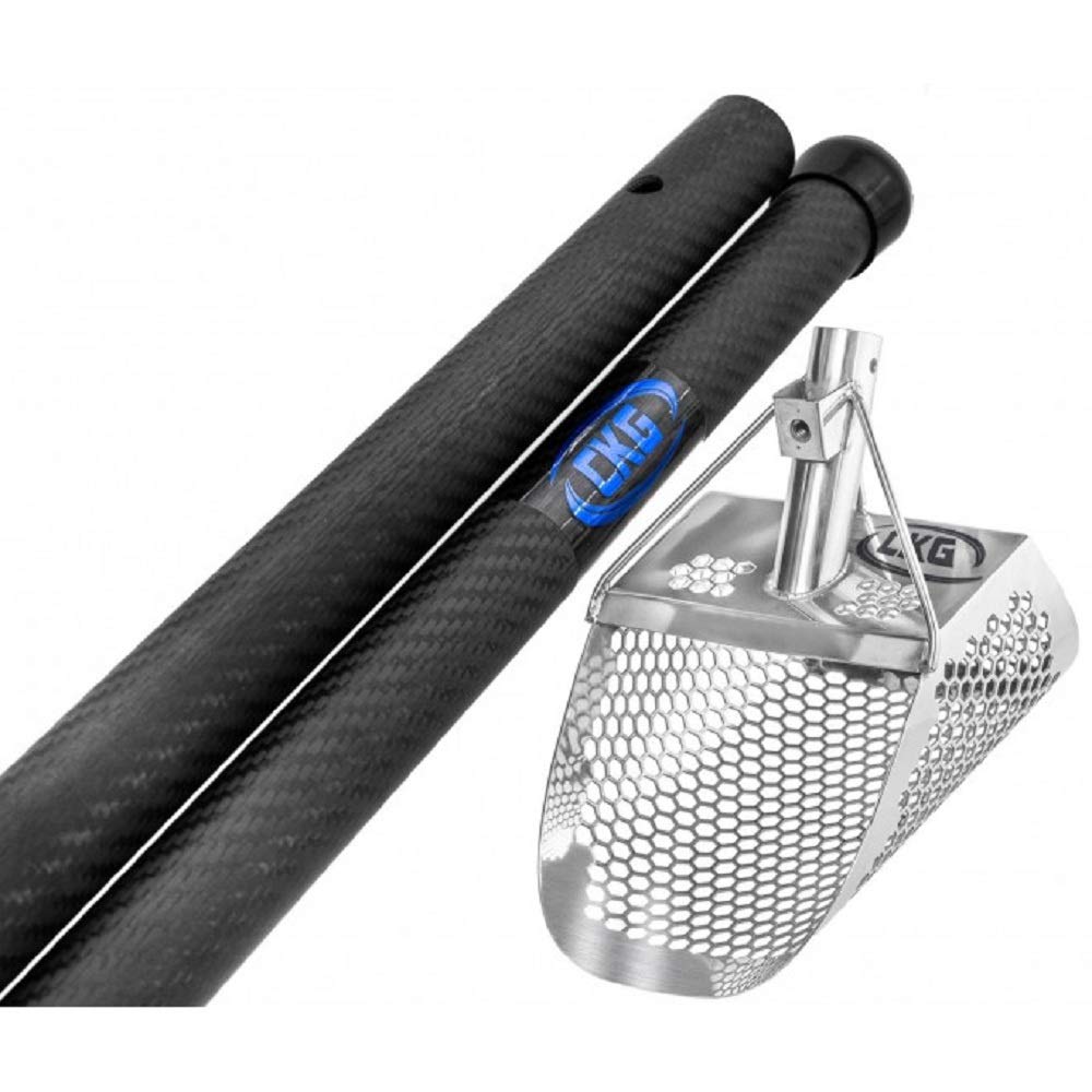 CKG Sand Scoop for Metal Detecting Heavy Duty Stainless Steel Shovel