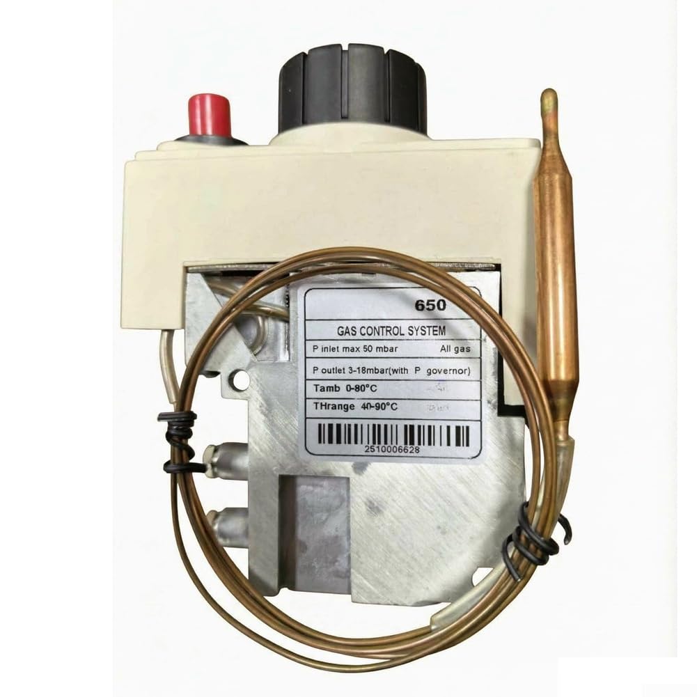 Válvula Termostática Gas Horno 40-90C Seguridad
