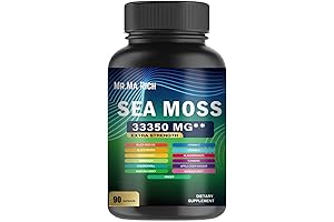 Mr.Ma Rich Sea Moss Capsule - 90 Count - Your Health Ally...