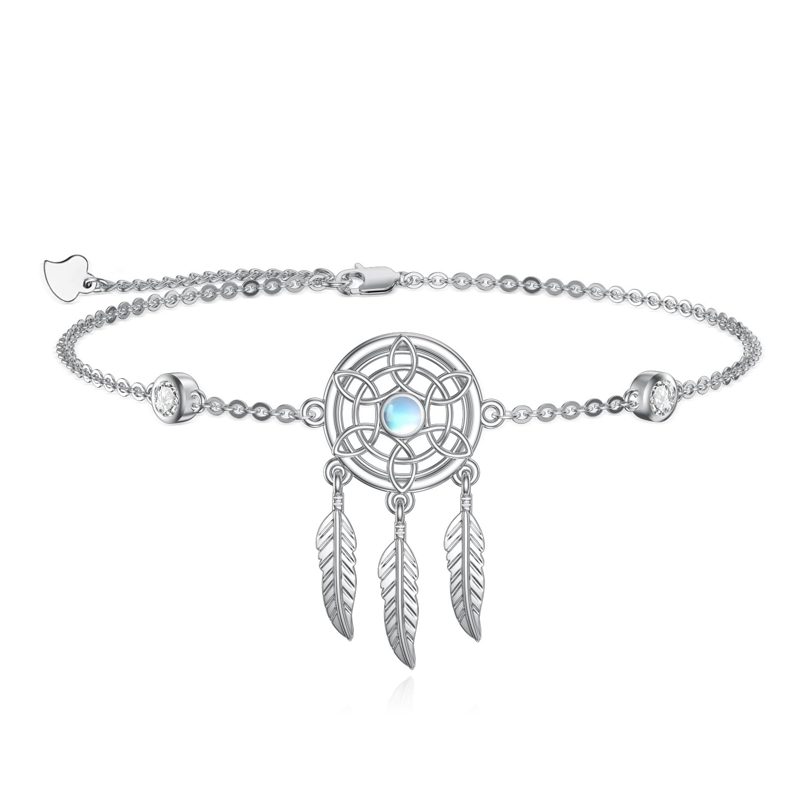 VONALA Bracelet for Women 925 Sterling Silver Evil Eye/Butterfly/Celtic Flower/Tree of Life/Bracelet Jewellery Gift for Girls