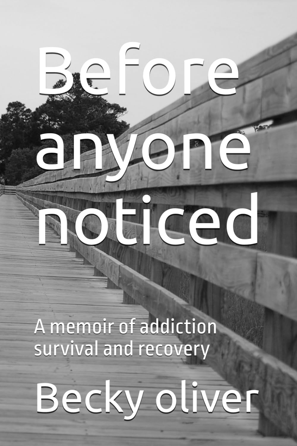 Before anyone noticed: A memoir of addiction survival and recovery