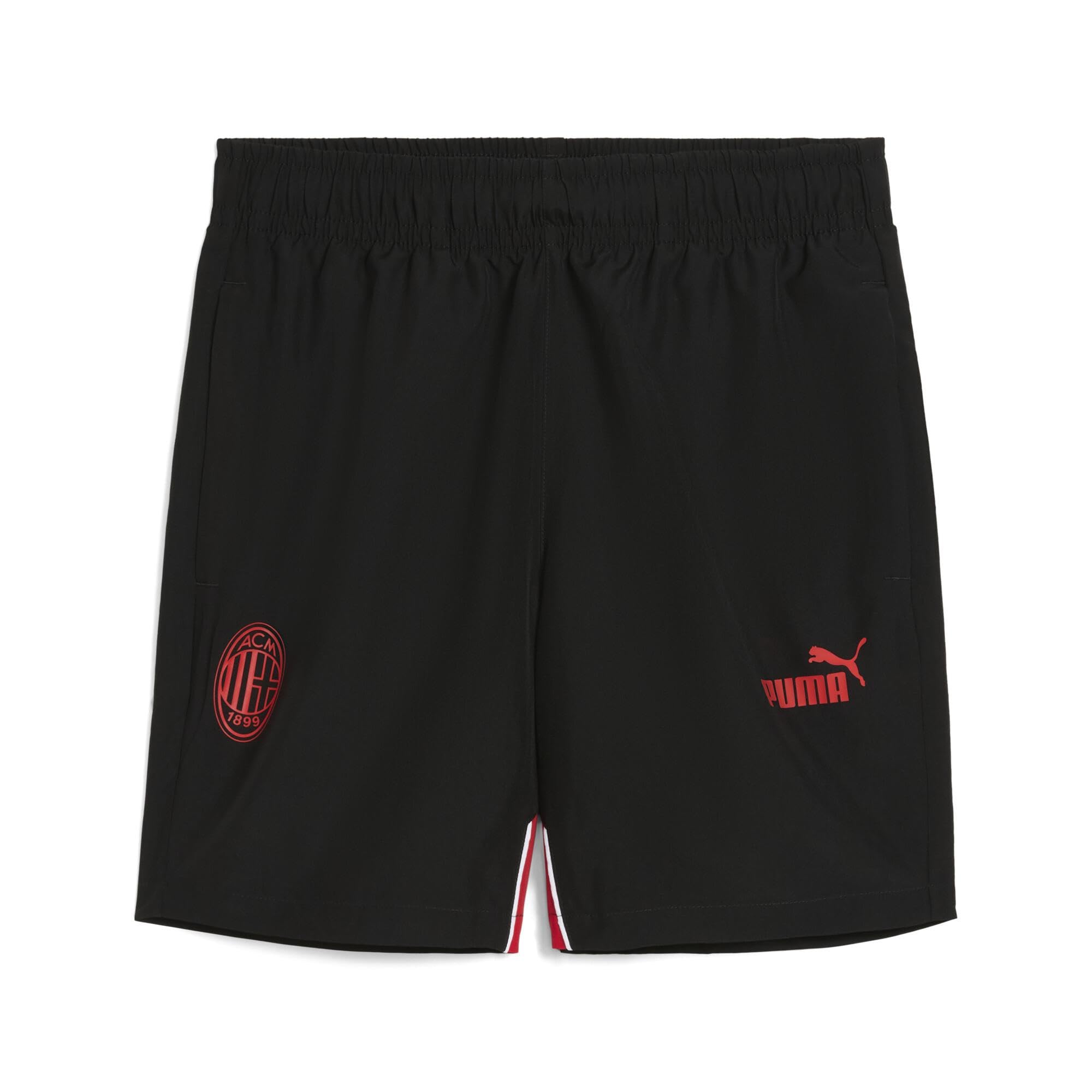 A.C. Milan - Pantaloncini ftblARCHIVE, Adulto, Pantaloncini da Calcio e da Allenamento, Pantaloni Sportivi, Prodotto Ufficiale, Unisex, Nero