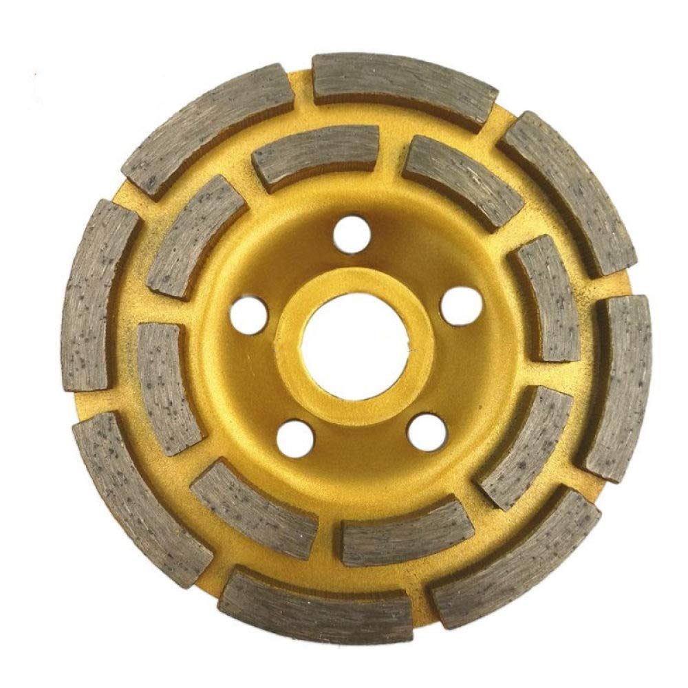 Molinillo de disco de copa de muela abrasiva de segmento de diamante, envío directo de corte de piedra de granito de hormigón, 180 mm