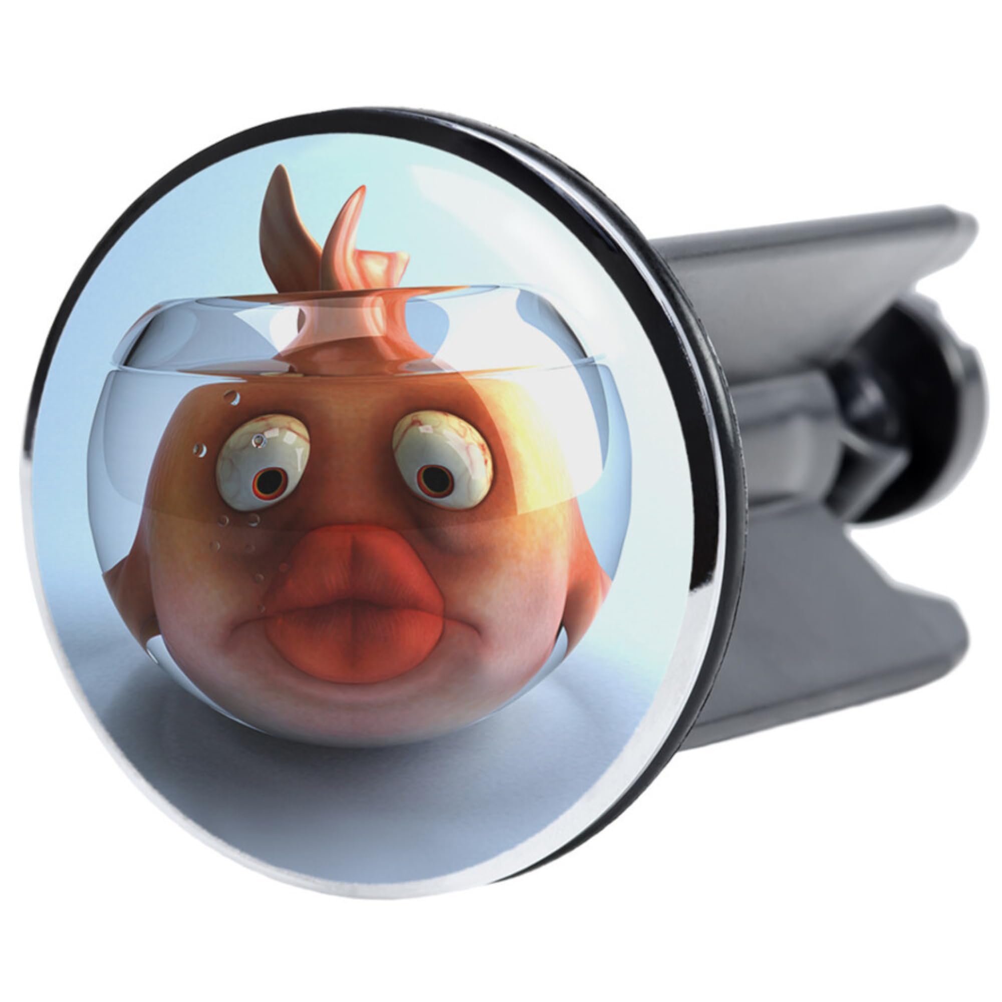 Sanilo Wash Basin Plug Goldfish, Beautiful 40 mm Sink Plug, Easy to Insert into the Wash Basin