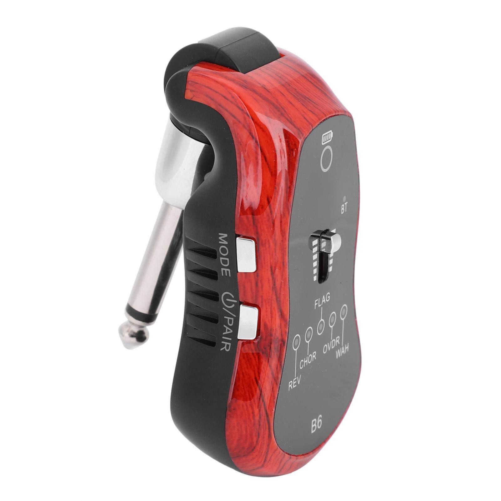 Effetti per chitarra Bluetooth - Effetti per sintetizzatori per chitarra portatili - Jack di uscita da 3,5 mm 5 modalità audio Effetti per chitarra Amplificatore Accessorio per chitarra