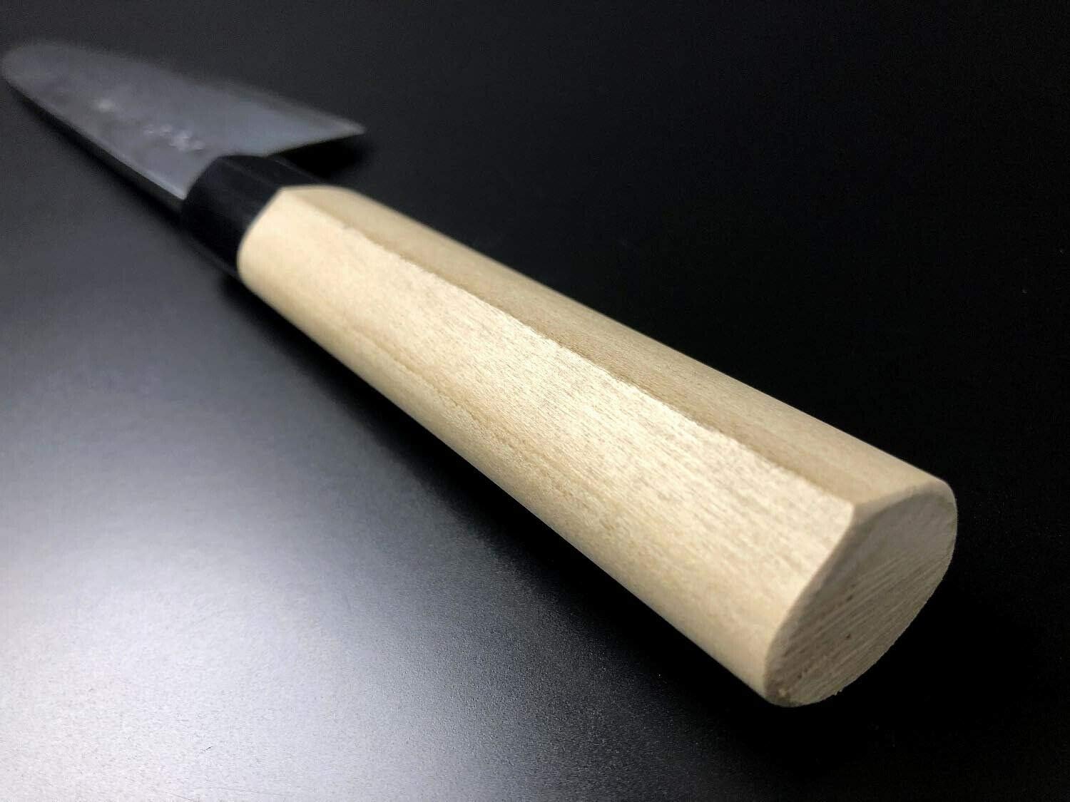 Japanese Chef's Knife ARITSUGU Santoku Blue Steel Damascus 210 mm 8.26" Saya