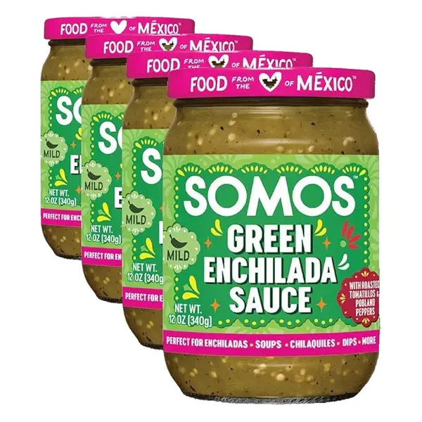 Somos Green Enchilada Sauce, 12 Oz (Pack of 4) 1