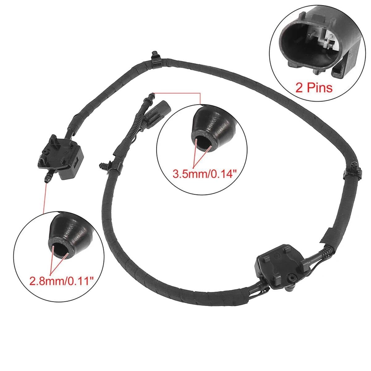 Pompe Lave-glace Système Pulvérisation Buse Lave-glace Avant Pour Série 3 F30 F31 F80 328 330 340 M3 61667276500