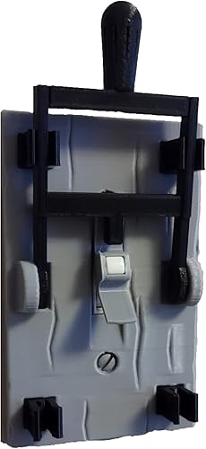 Frankenstein - Cubierta de placa para interruptor de luz para Halloween (un interruptor)