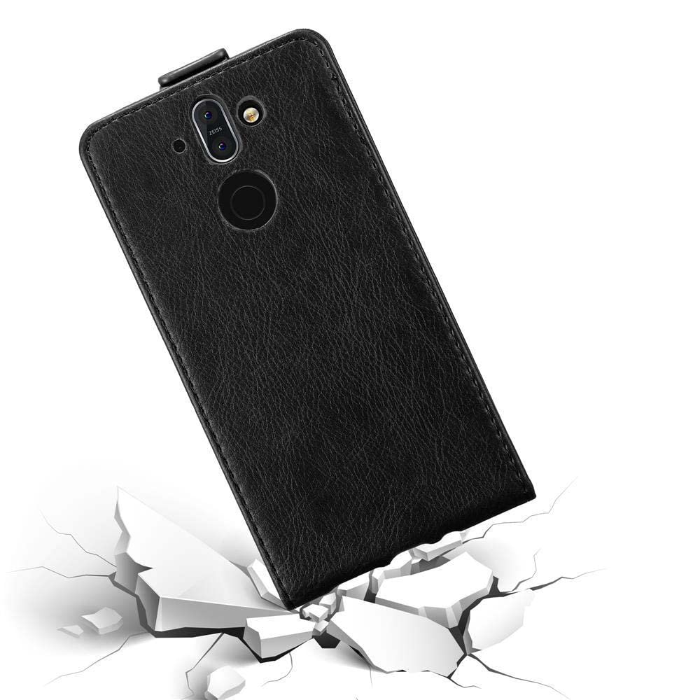 Cadorabo Hoesje Voor Nokia 8 Sirocco In METAAL ROOD - Hard Case Beschermhoes In Metaal Look Tegen Krassen En Stoten