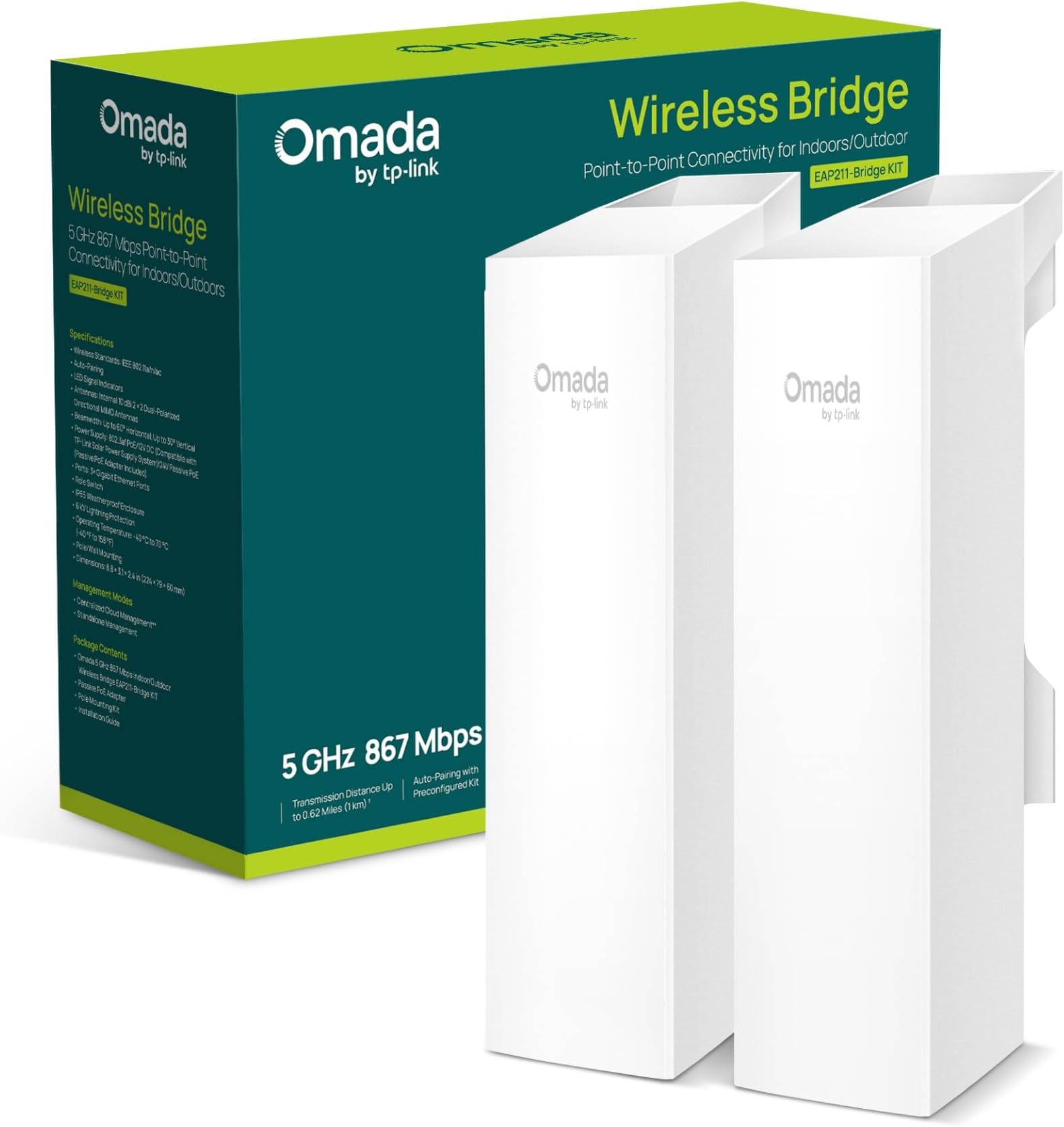 Tp Link Eap211 Bridge Kit Omada Point To Point Wireless | Desertcart UAE
