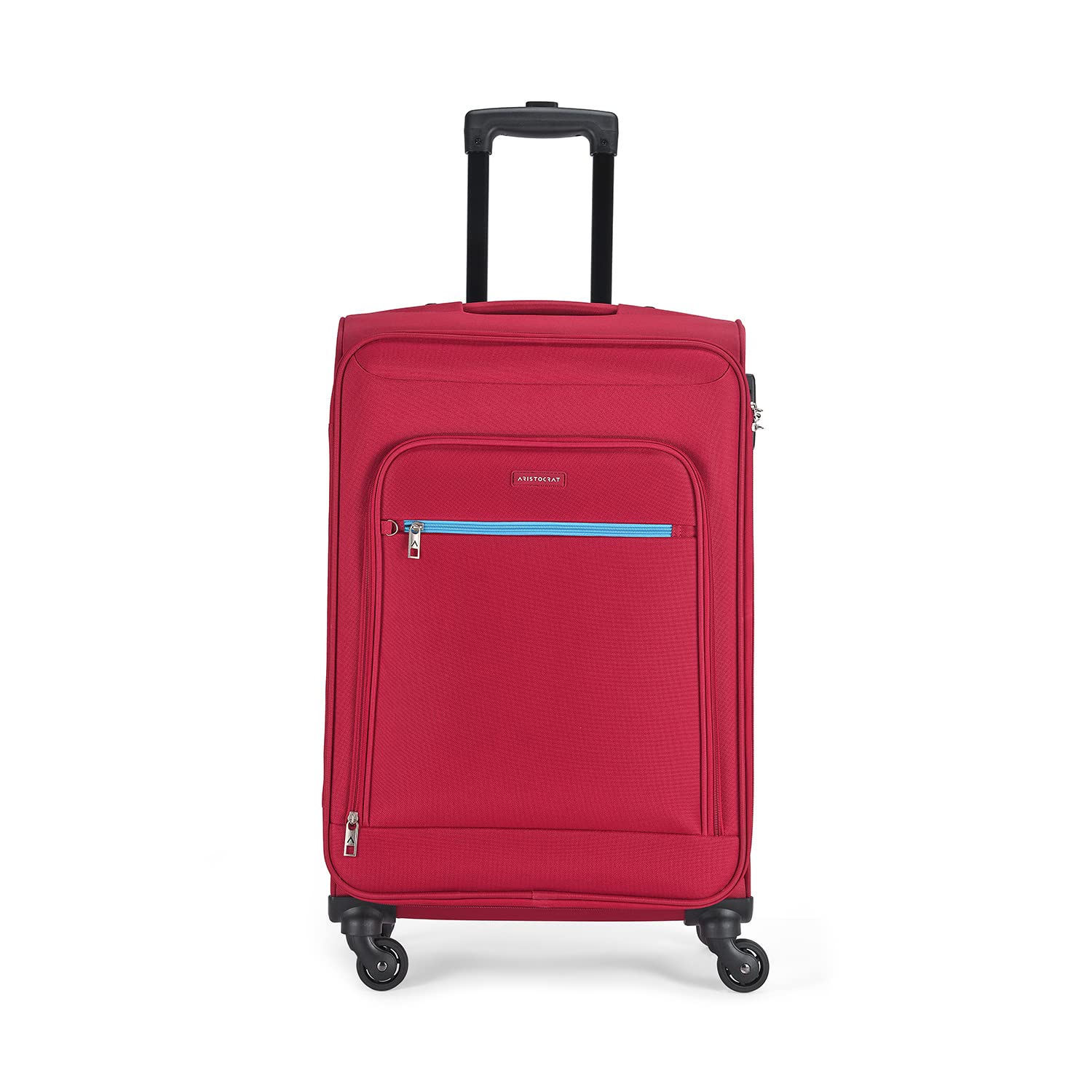 AristocratPolyester Soft 67 Cms Luggage- Suitcase(Stnilw66Brd_Red)