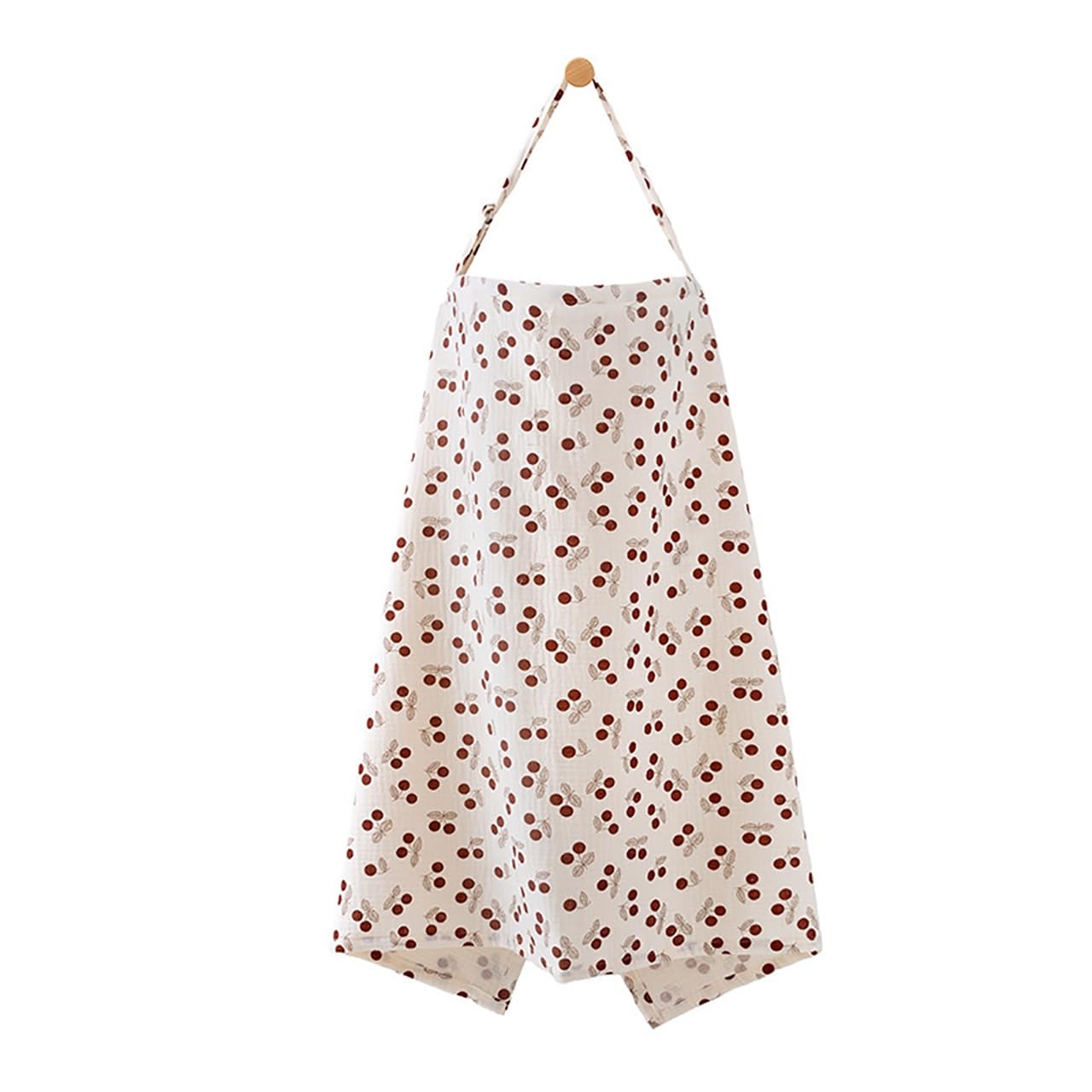 Muslin Nursing Covers For Breastfeeding,Breast Feeding Cover,Privacy Breast Feeding Cover With Arch Neckline For Mom,Soft 360° Coverage Breathable Lightweight Apron For Privacy Shield,24.4x37.4in(S)