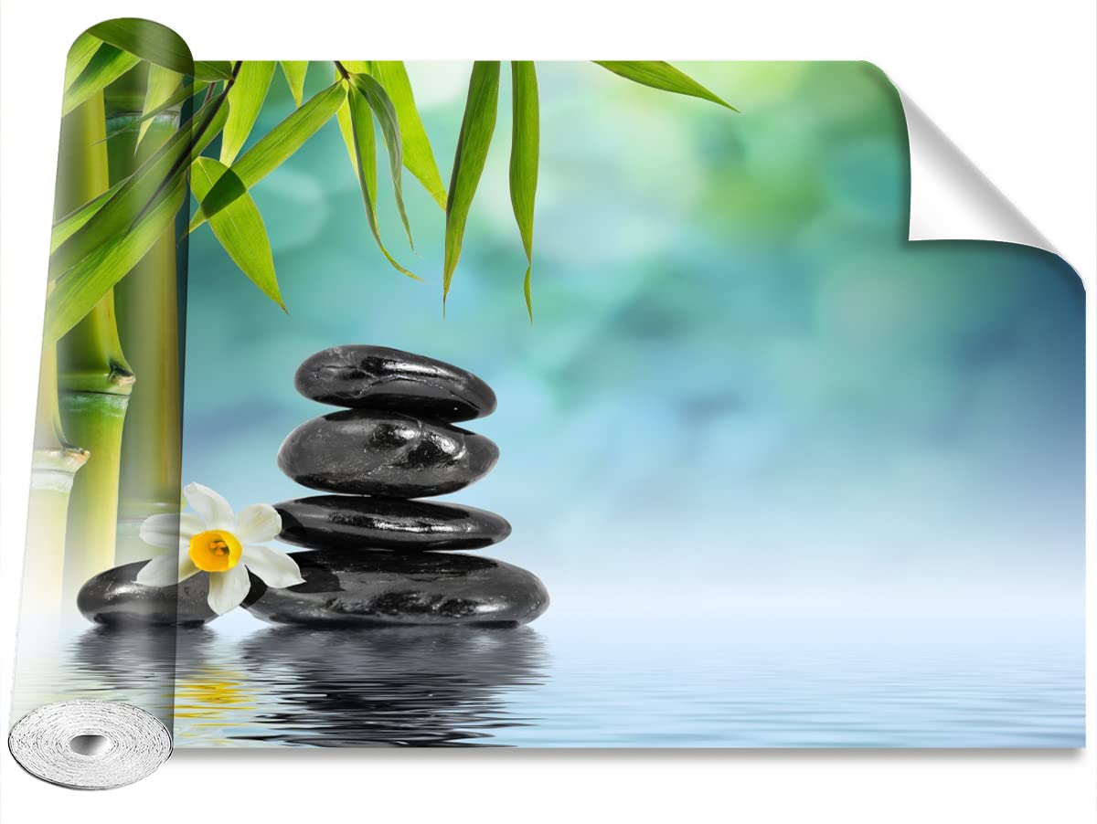 Stickers Muraux Pierres Zen Tulup Grand Format Papier Peint Moderne