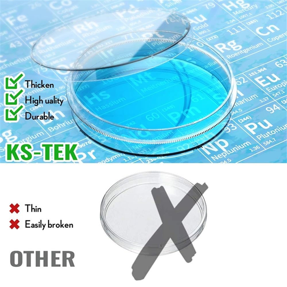 5 talerzy z pokrywką 150 mm plastikowe pipety transferowe 2 ml Sprzęt laboratoryjny