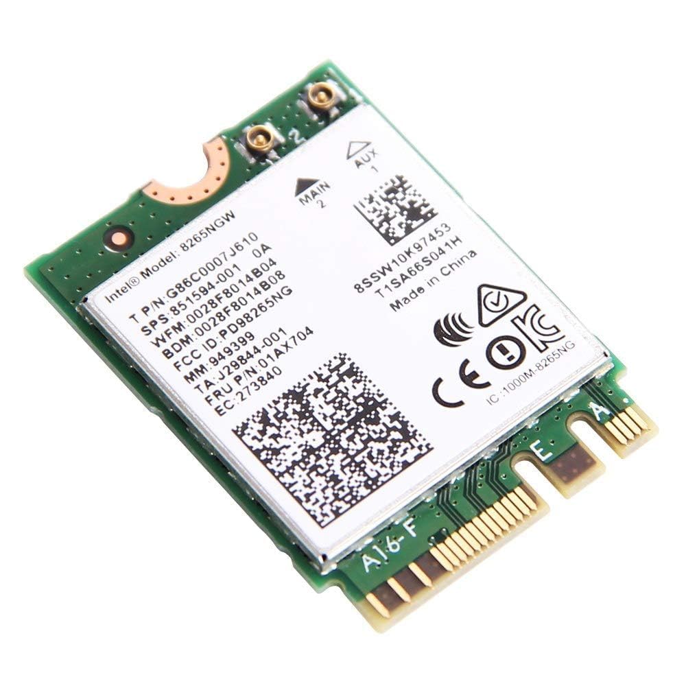 Amazon.com: Dual Band Wireless- AC 8265 8265AC NGFF Wifi Card USE