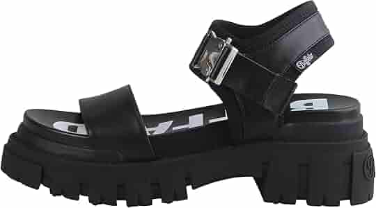 Buffalo Jojo Womens Black Sandals-UK 3 / EU 36: Amazon.co.uk