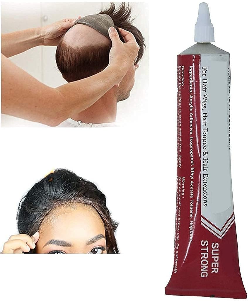BOXO Hair Wig Waterproof Glue Tube For Hair Patch Fixing Hair System For Men And Boys -1 pcs