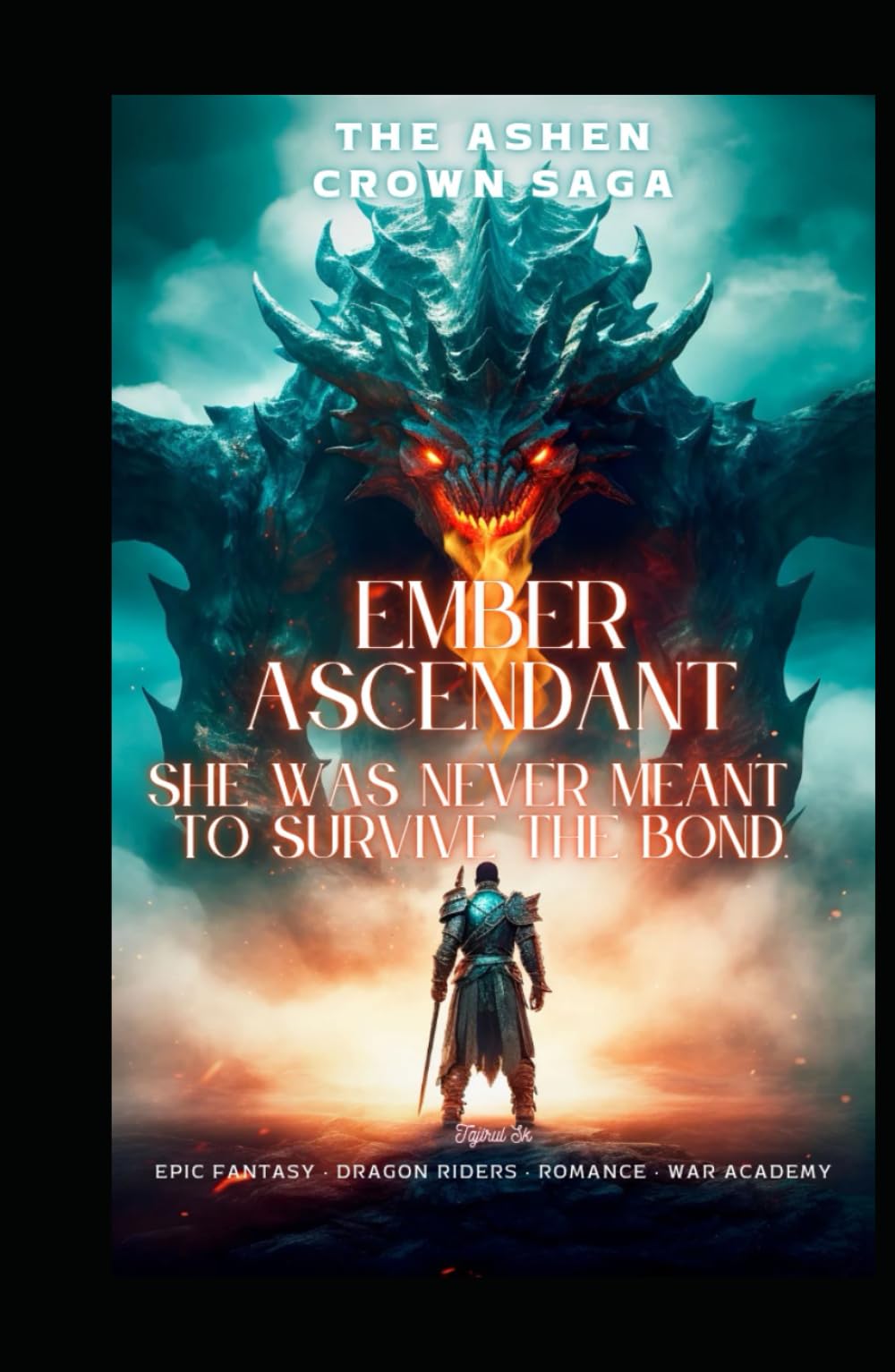 EMBER ASCENDANT: She was never meant to survive the bond. Epic Fantasy · Dragon Riders · Romance · War Academy (THE ASHEN CROWN SAGA)