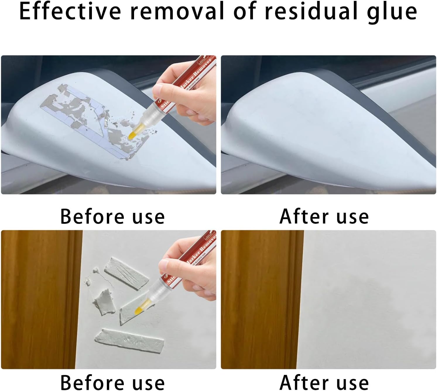 Adhesive Remover Pen Sticker Remover Adhesive Stuff for Glues Labels Adhesives Tape for Sticker for Car Wall