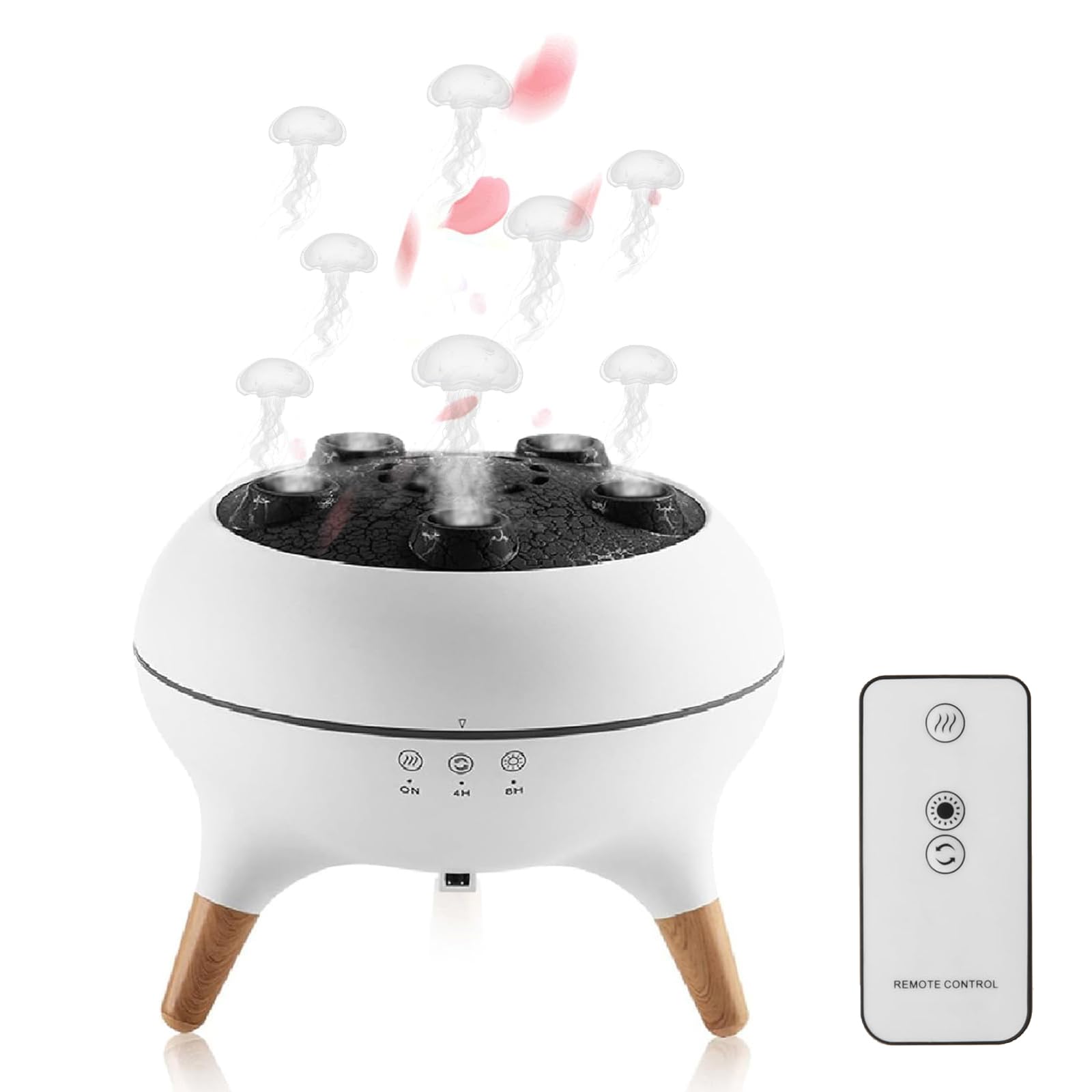 Diffuseur d'huiles essentielles à brume de méduse pour une aromathérapie visuelle