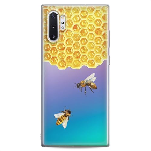 Miniatura 6 de Cavka Funda compatible con Samsung S23 S22 Plus S21 FE Ultra S20+ S10 Note 20 5G S10e S9 con estampado de silicona flexible con estampado de