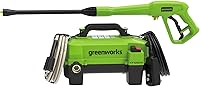 Vista 12 de Greenworks 2000 PSI 1.2 GPM Lavadora a presión (marco abierto GPW2003) GPW2003