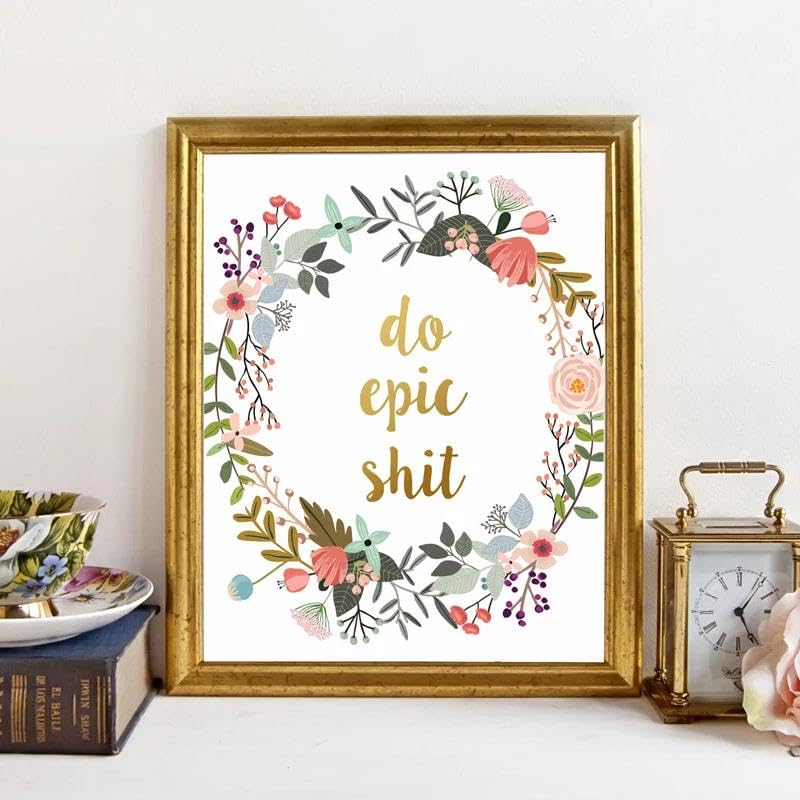Affiche Do Epic Shit pour rafraîchir la décoration murale étude
