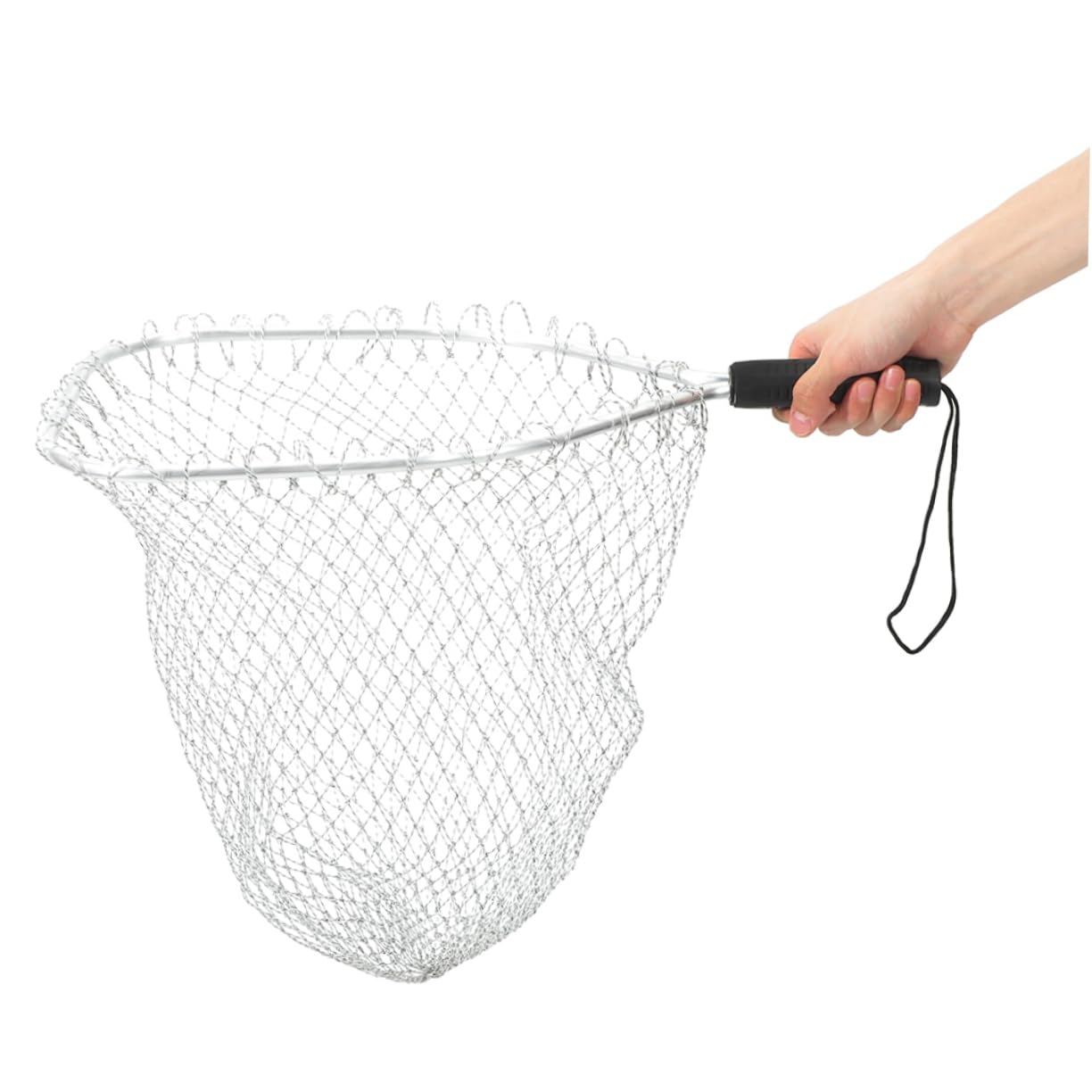 BESPORTBLE 2pezzi Rete in Ad Alta Resistenza Retino Per e Fiume e Portatile Con Manico Adatto Trote e Spigole