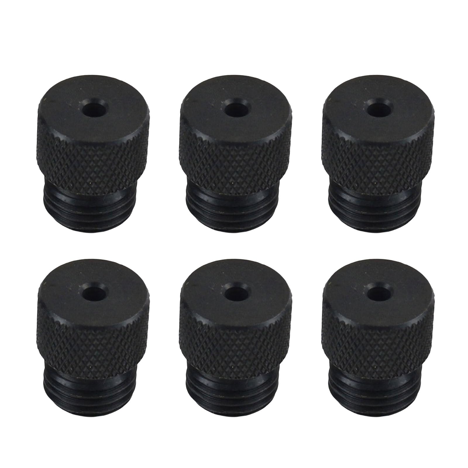 Multipurpose Heavy Duty Carbon Steel Drill Jigs 6Pcs for Accurate Alignment in Woodworking Metalworking Woodworking Positioning Tool