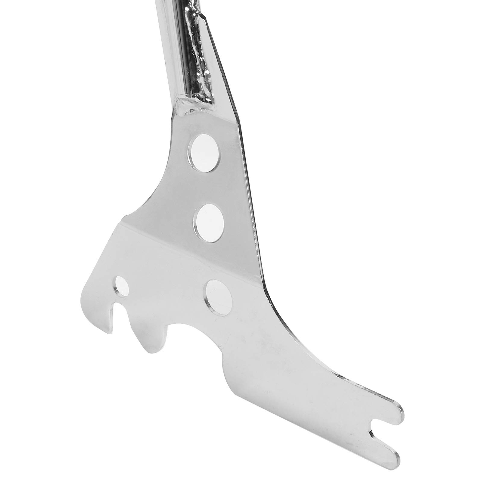 Cocoarm Zdejmowany Drążek Oparcia Motocykla z podkładką Oparcia Stalowy Drążek Sissy 20,1 Cala Łatwa Instalacja Ergonomiczne Wsparcie do Jazdy dla XL883R XL1200R XLH883 04-19 (Chrom)