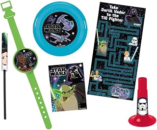Star Wars Galaxy of Adventures Mega Mix Value Pack - 11.5" x 9" (48-piece) - Multicolor Plastic Party Set - Ideal for Themed Parties & Gifts