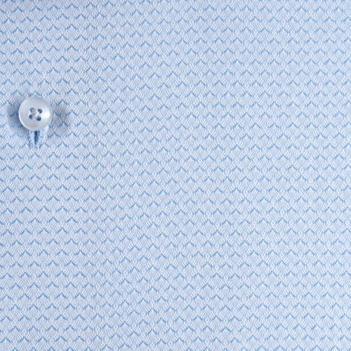 Image of 7-DAYS Premium Men's Formal Shirts - Cotton Rich, Textured Self-Design, Full Sleeve, Regular Fit, Wrinkle Resistant, with Pocket - Perfect for Office