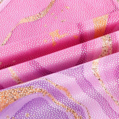 Image of HOZIY Gymnastics Leotards for Girls Unicorn Aurora Rainbow Mermaid Dinosaur Cupcake Sparkle Biketard Toddlers Kids Children