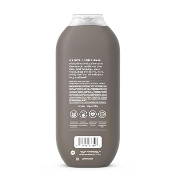 Method Men Body Wash, Cedar and Cypress, Paraben and Phthalate Free, Quick-Lathering Cleansers, Cruelty Free, 18 oz (Pack of 3)