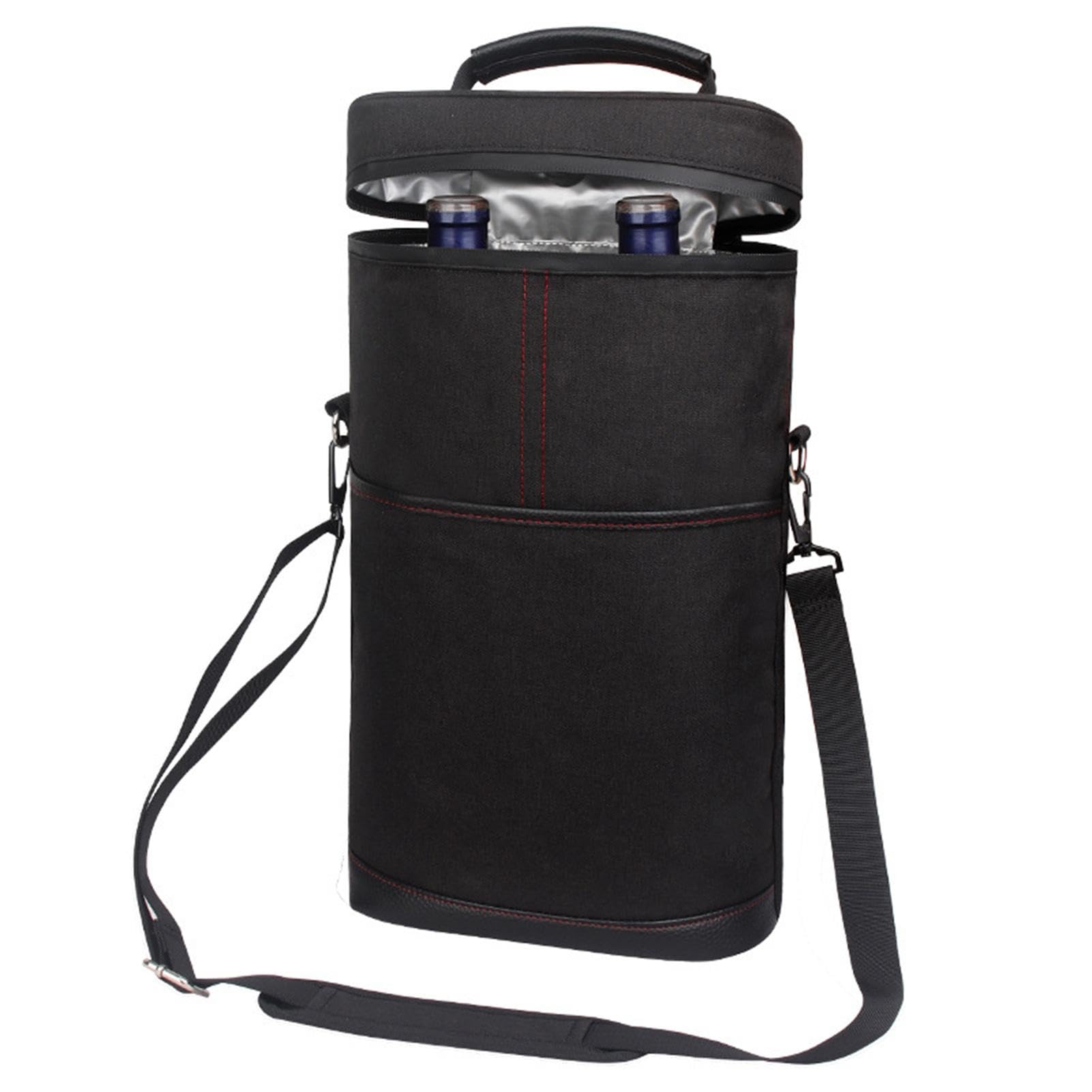 Portador portátil del viaje del vino ideal para celebraciones en restaurantes y fiestas