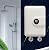 Tankless Electric Water Heater Fast Heating 86-131? Thermostat Function Shower Kitchen Instant Heating Water Heater