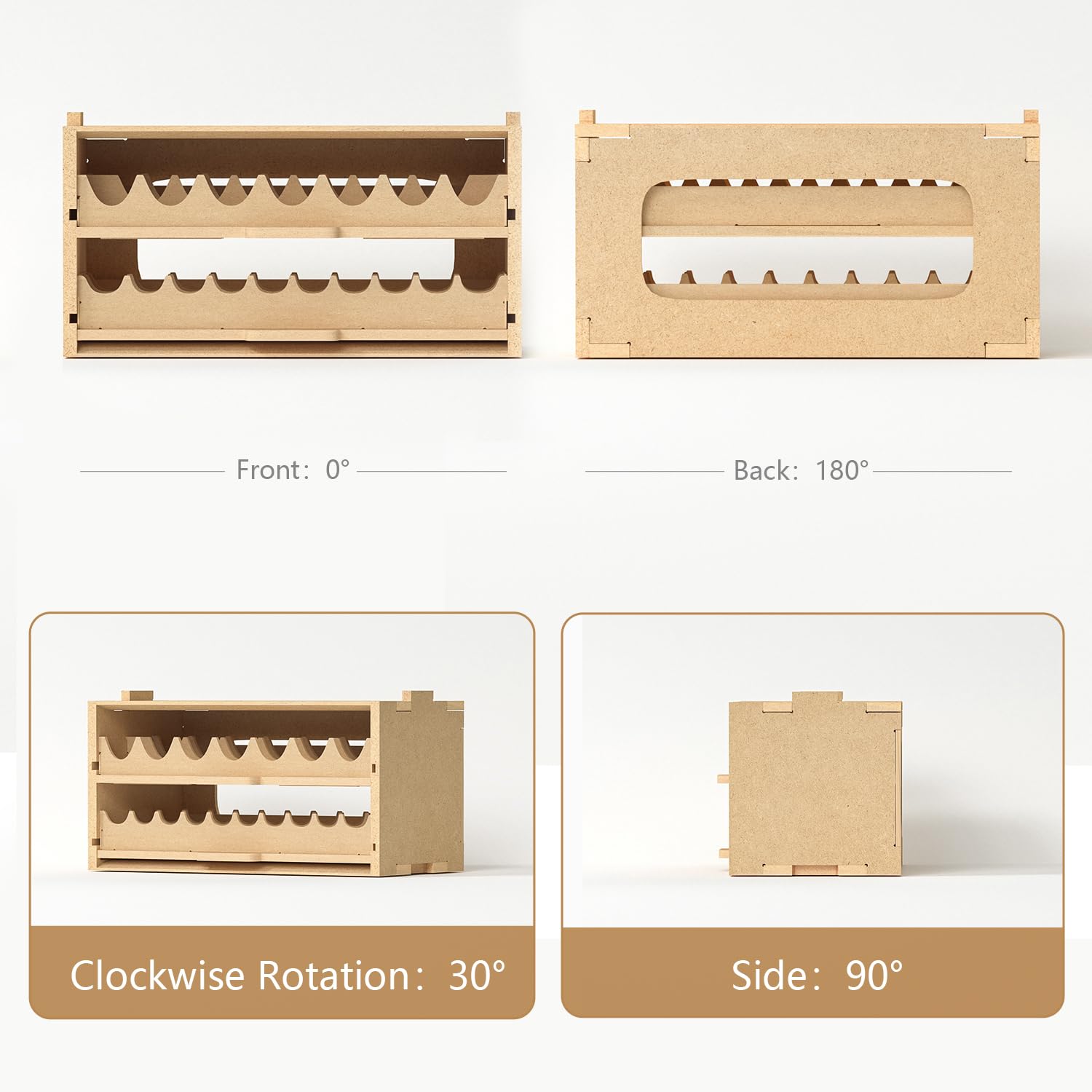 Organizador de pintura de plástico para 50 pinturas, almacenamiento extraíble con material MDF, herramientas de modelo, adecuado para 10 ml Tamiya/Mr.Hobby y juego de pintura en miniatura GK8