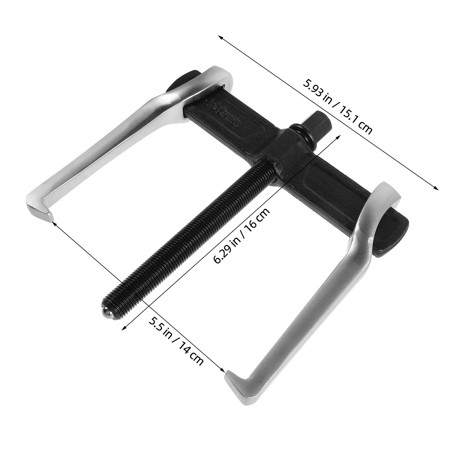 Extractor de Rodamientos de Dos Mordazas de Acero para Poleas y Bujes
